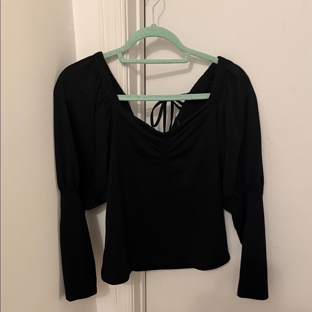 Elegant Black Women's Top